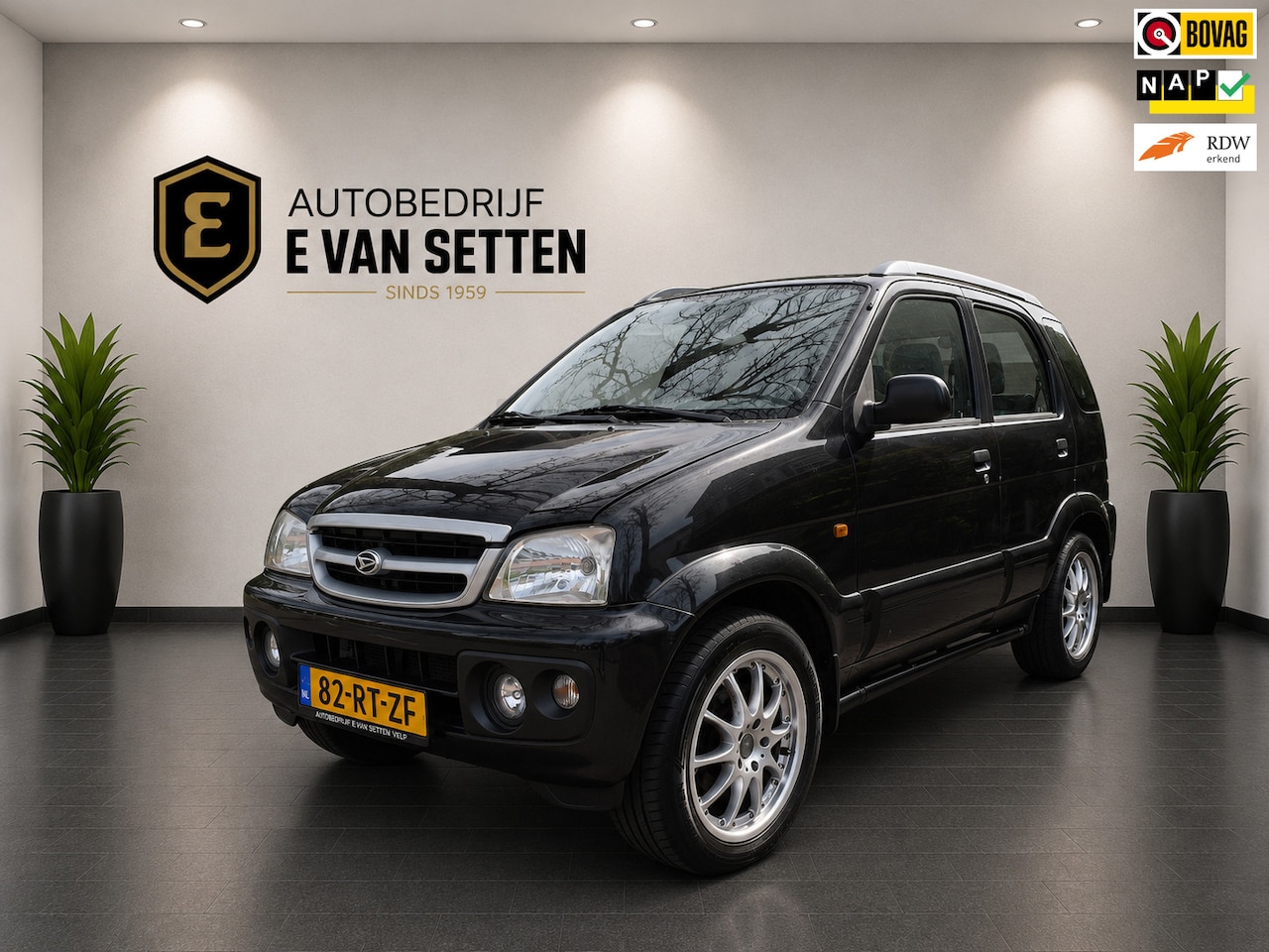 Daihatsu Terios - 1.3 SXE 4WD. Trekhaak, Airco, Lichtmetalen velgen, Lederen bekleding - AutoWereld.nl
