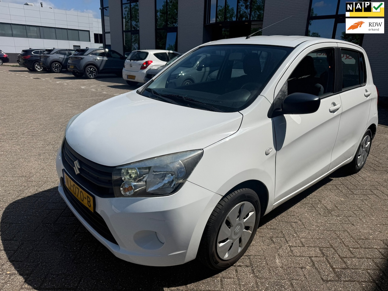Suzuki Celerio - 1.0 Comfort AIRCO /AIRCO / NAP / APK / 5DRS / BOEKJES / NETTE AUTO!!! - AutoWereld.nl