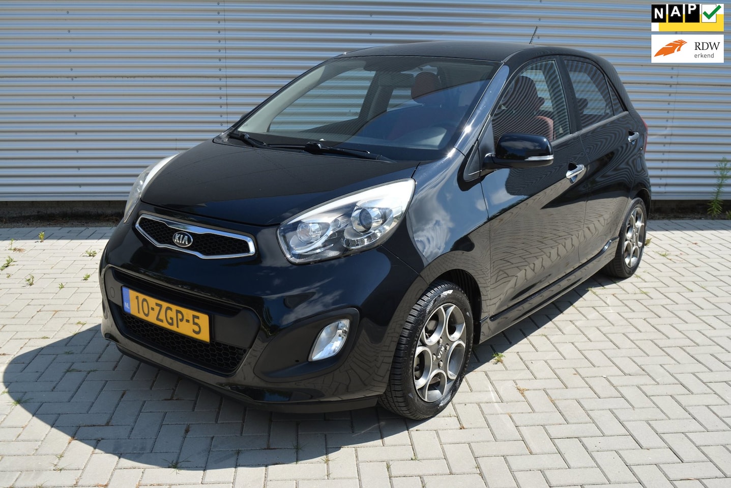 Kia Picanto - 1.0 CVVT Design Edition | Airco | Leder | L.M. Velgen | Electr. Pakket. - AutoWereld.nl