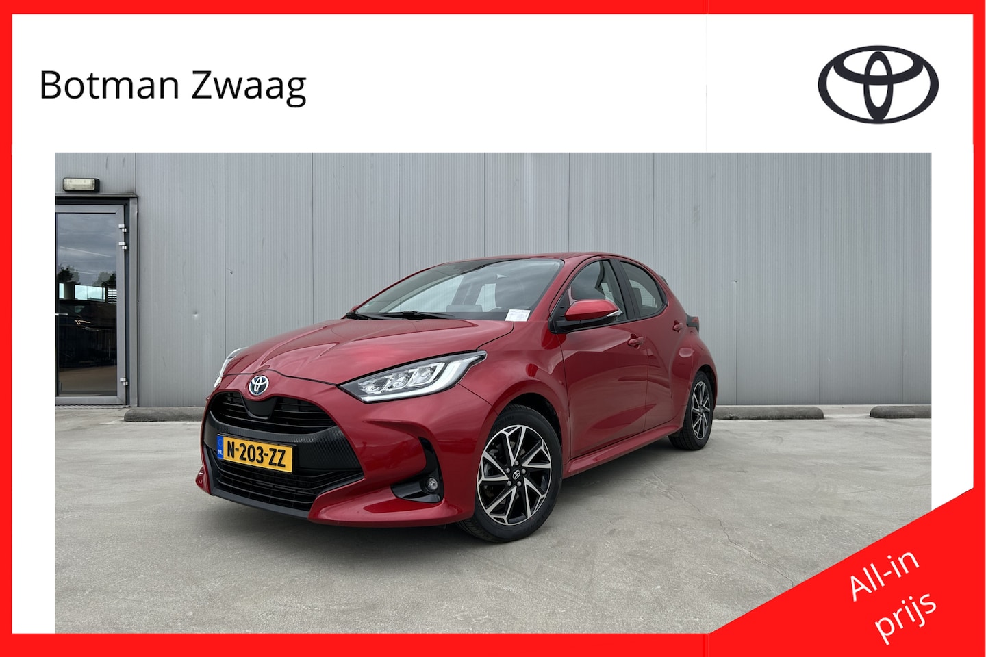 Toyota Yaris - 1.5 Hybrid Dynamic Automaat | LED | Achteruitrijcamera | Cruise control adaptief | Regense - AutoWereld.nl