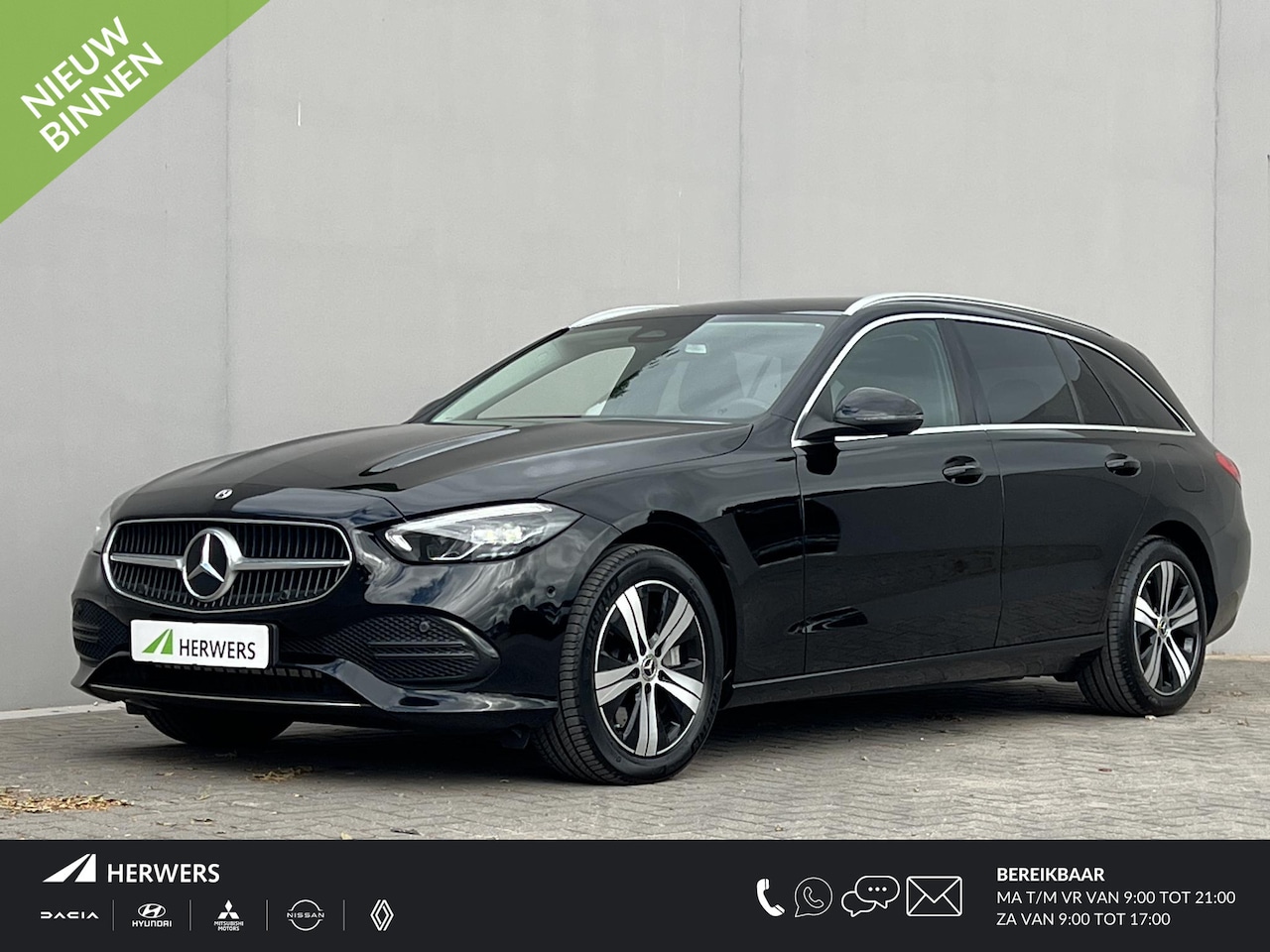 Mercedes-Benz C-klasse Estate - 300 e Luxury Line / 1.800 kg elektrische trekhaak / Elektrische stoelen & klep / Navi / Ap - AutoWereld.nl
