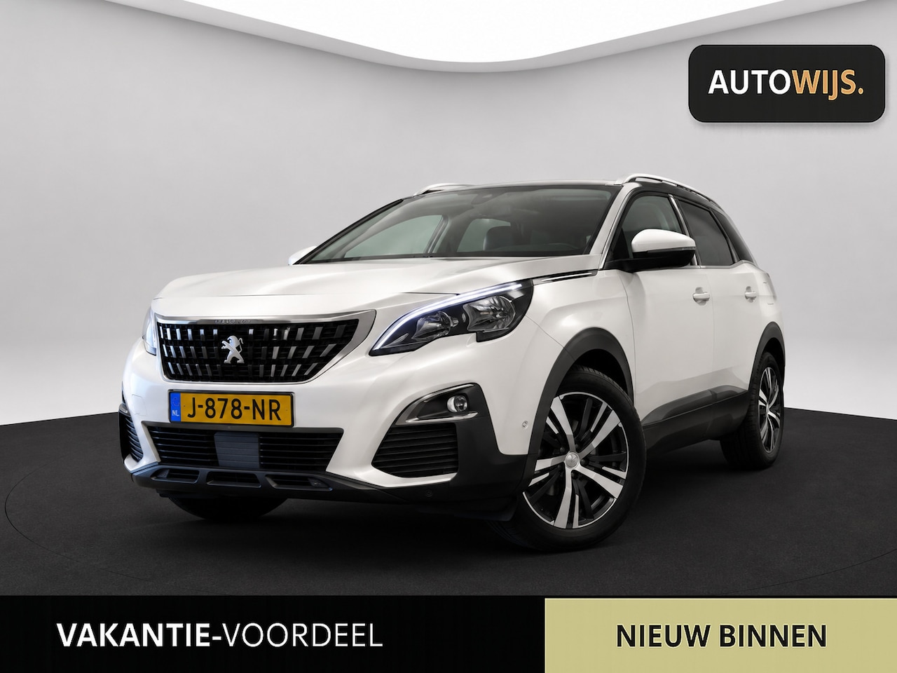 Peugeot 3008 - 1.2 PureTech GT Line|PANO|CAMERA|NAVI|LM-VELG - AutoWereld.nl