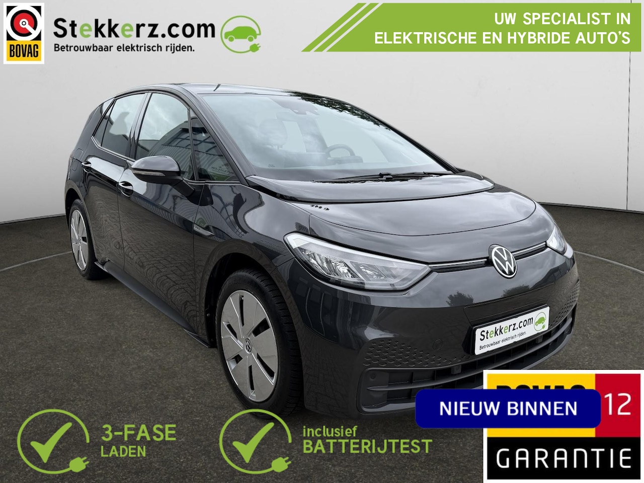 Volkswagen ID.3 - Pro 58 kWh All-in prijs incl. 12 mnd. Bovag Garantie - AutoWereld.nl