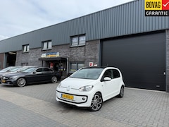 Volkswagen Up! - 1.0 high up BlueMotion | 2E EIGENAAR | 12MND GARANTIE | PANO | CRUISE | AIRCO | NAVI | FEN