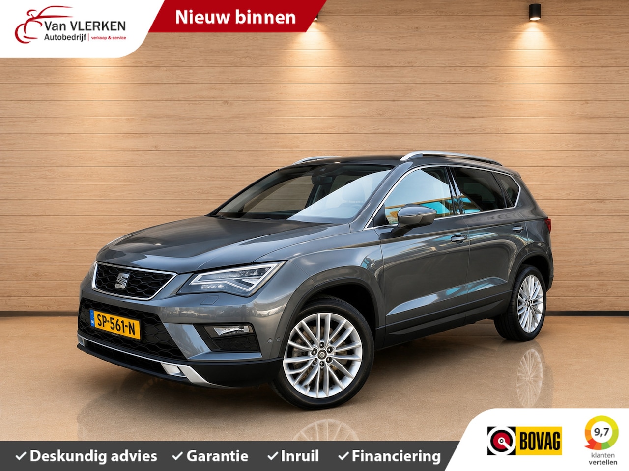 SEAT Ateca - 1.4 TSI Intense PANORAMADAK TREKHAAK - AutoWereld.nl