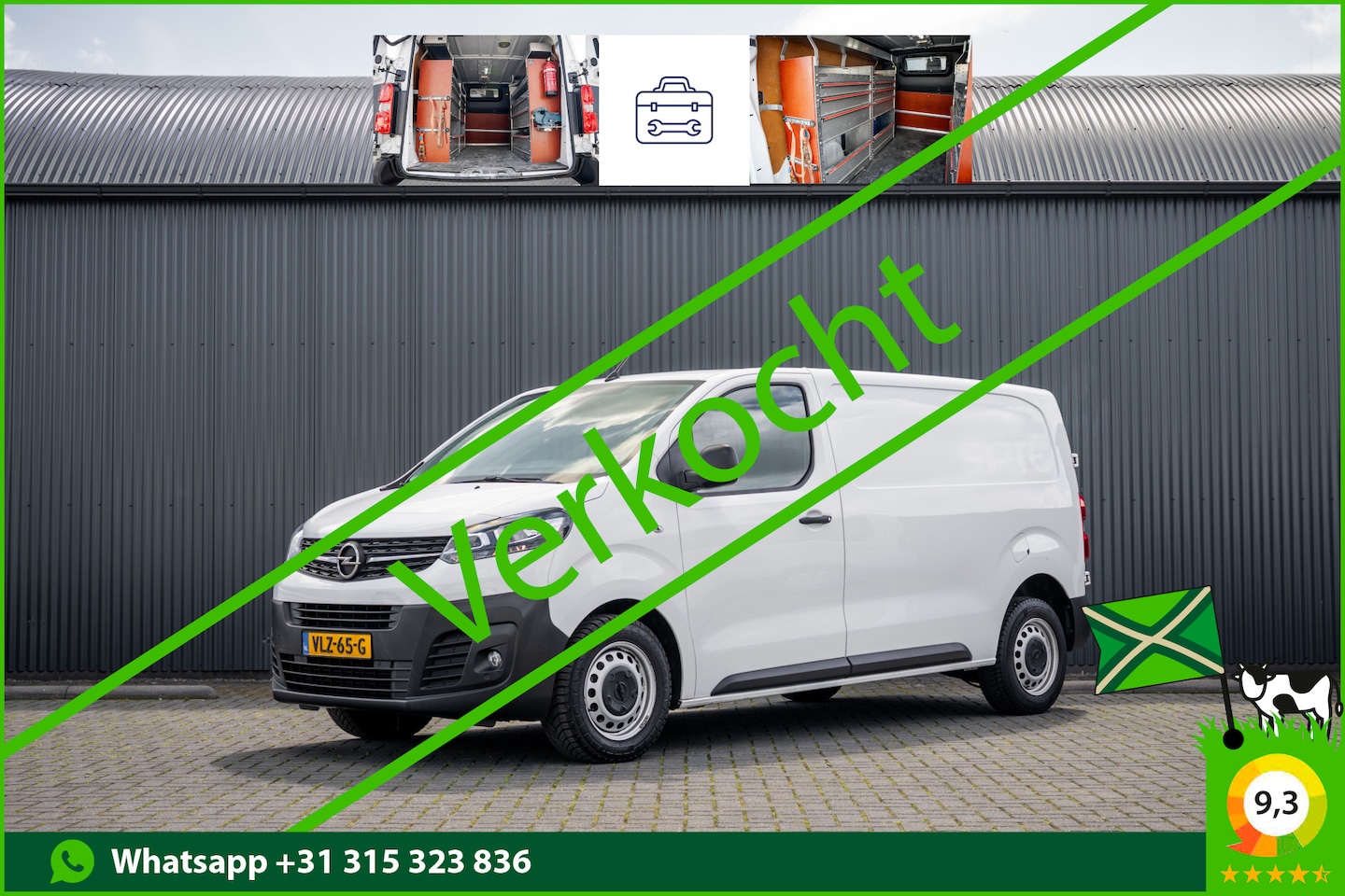 Opel Vivaro - 2.0 L2H1 125PK | Bedrijfswageninrichting | Cruise | Carplay | Camera | Airco | PDC | Trekh - AutoWereld.nl