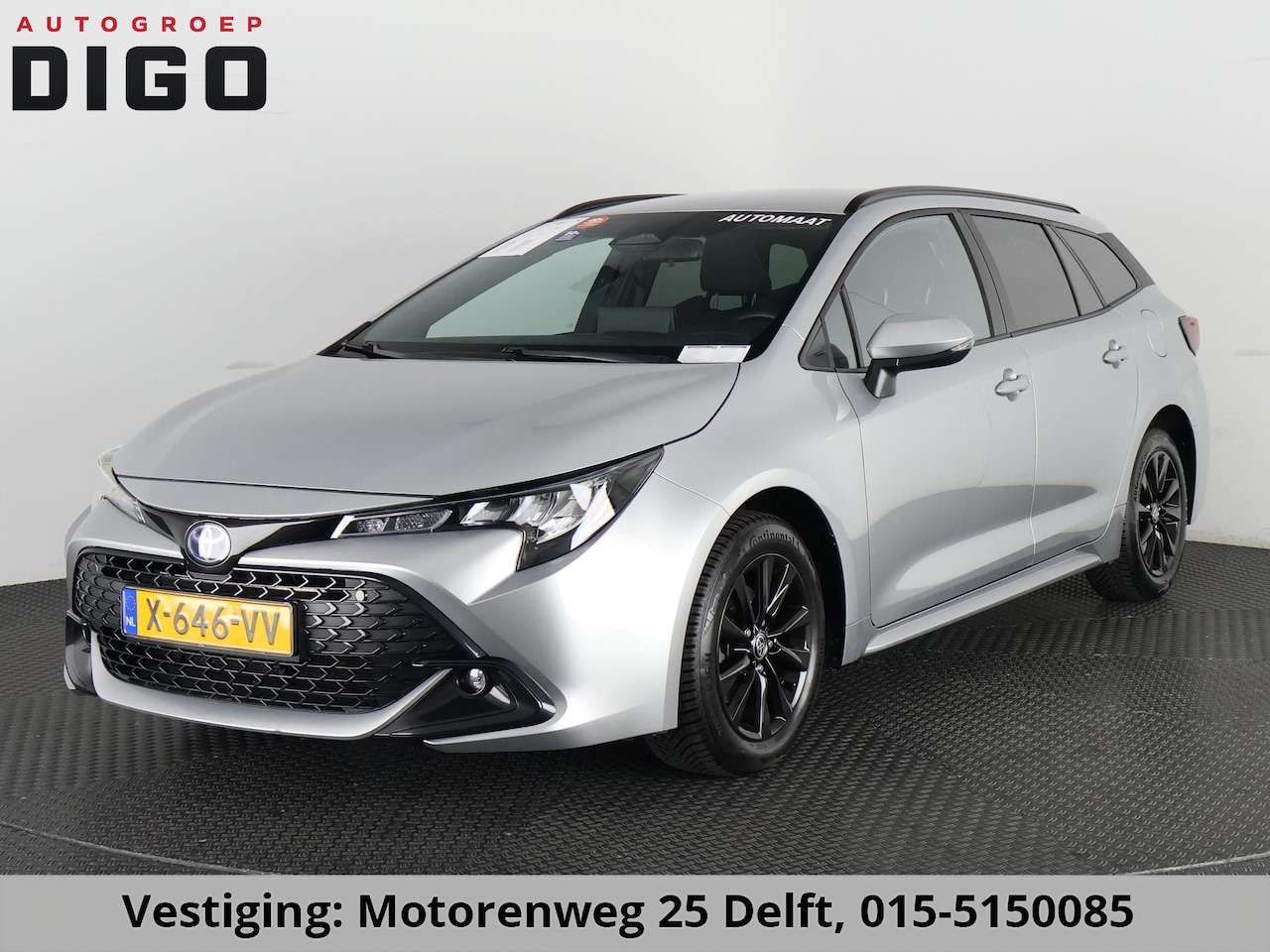 Toyota Corolla Touring Sports - 1.8 HYBRID 140PK SILVERLINE ACTIVE GARANTIE 2034 ! . NAVIGATIE . ADAPTIEVE CRUISE CONTROLE - AutoWereld.nl