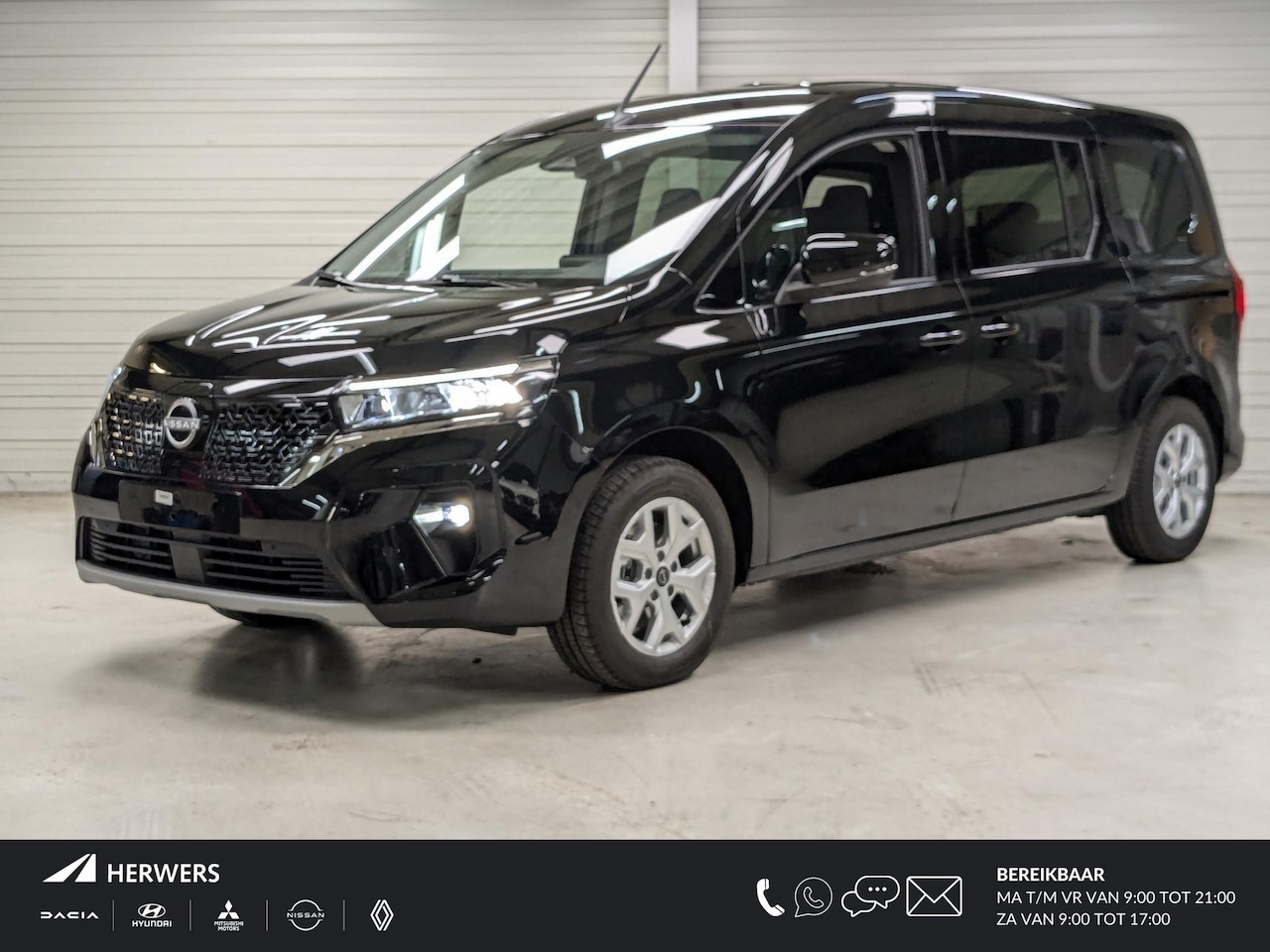 Nissan Townstar Evalia - N-Connecta L2 45 kWh / €17.495,- Nissan Voorraadvoordeel! / 265 KM WLTP Range / 7 Zitplaat - AutoWereld.nl