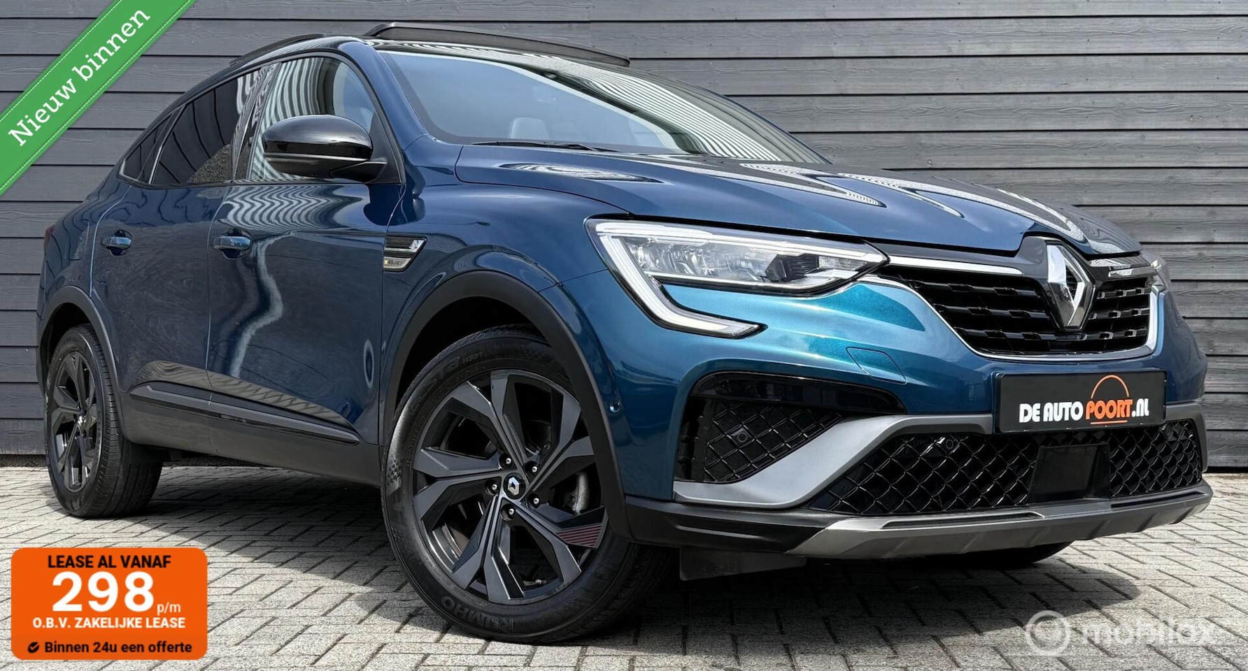 Renault Arkana - 1.3 mild hybrid 160 R.S. line Pano.dak/Bose/LEDER - AutoWereld.nl