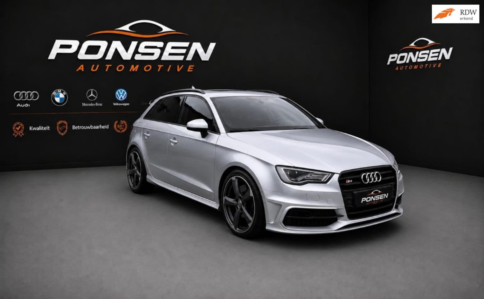 Audi A3 Sportback - 2.0 TFSI S3 quattro Pro Line Plus 2.0 TFSI S3 quattro Pro Line Plus - AutoWereld.nl