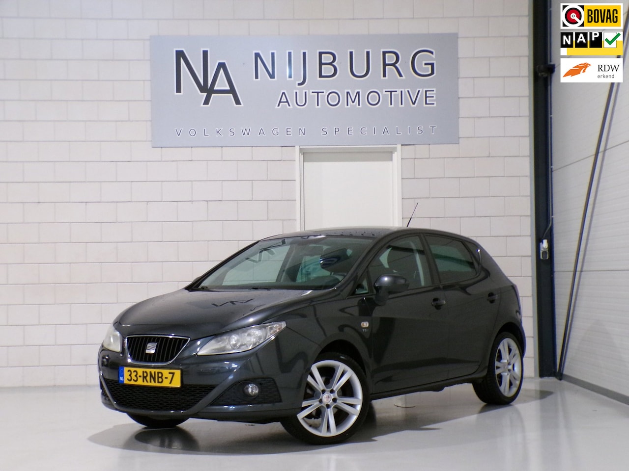 SEAT Ibiza - 1.2 TSI Sport "Origineel NL!" Bluetooth Parkeersensoren 17"Velgen Nieuwe-APK Garantie Auto - AutoWereld.nl