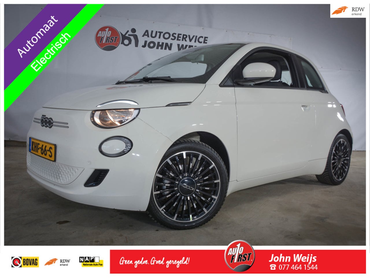 Fiat 500 - La Prima 42 kWh - AutoWereld.nl