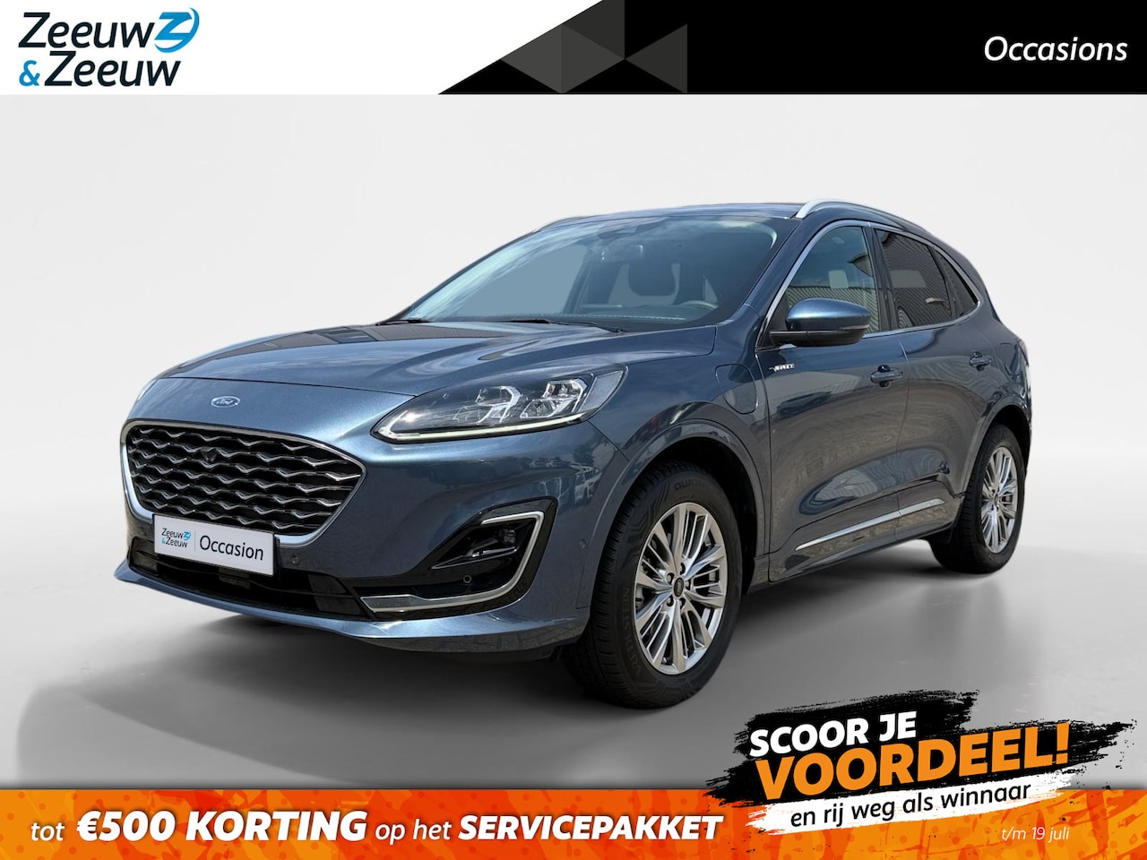 Ford Kuga - 2.5 PHEV Vignale | Dealer onderhouden | Automaat | Adapt. Cruise control | BLIS | Elektr. - AutoWereld.nl
