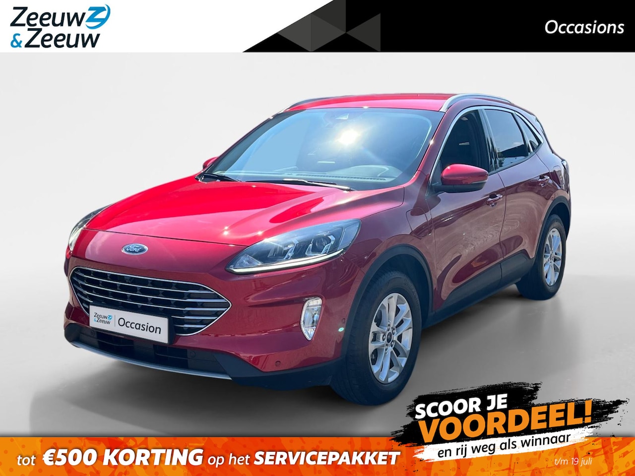 Ford Kuga - 2.5 PHEV Titanium | NL auto | Automaat | Adapt. Cruise control | BLIS | Winter pack | Park - AutoWereld.nl