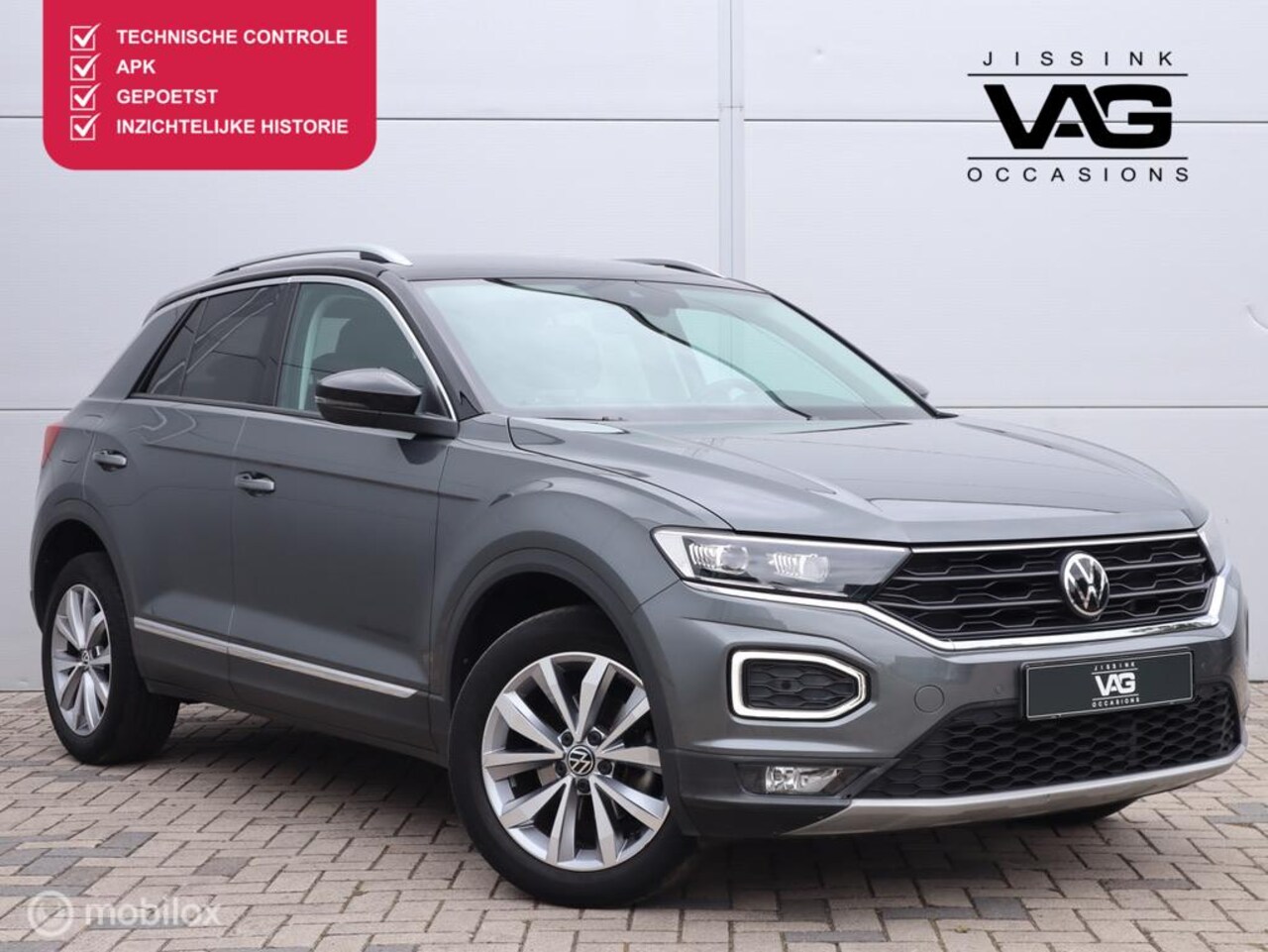 Volkswagen T-Roc - 1.0 TSI Style Trekhaak Camera ACC LED Stoelverwarming - AutoWereld.nl