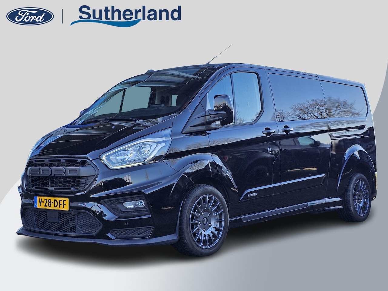 Ford Transit Custom - 320 2.0 TDCI L2H1 MS-RT DC 170PK Automaat | MS-RT pakket ! | Full Options ! | Trekhaak | B - AutoWereld.nl