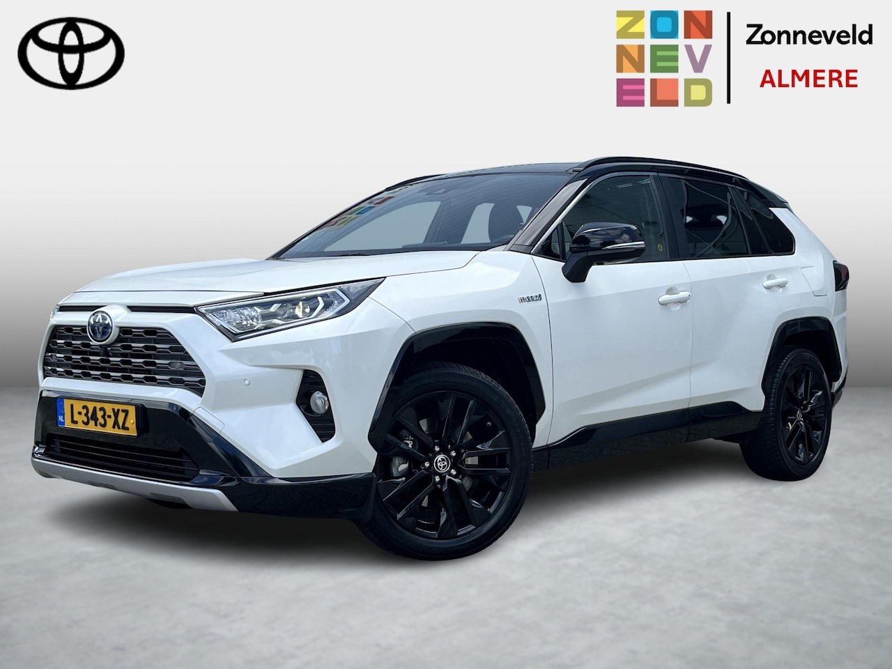 Toyota RAV4 - 2.5 Hybrid AWD Bi-Tone Trekhaak / Alarm / Bearlock - AutoWereld.nl