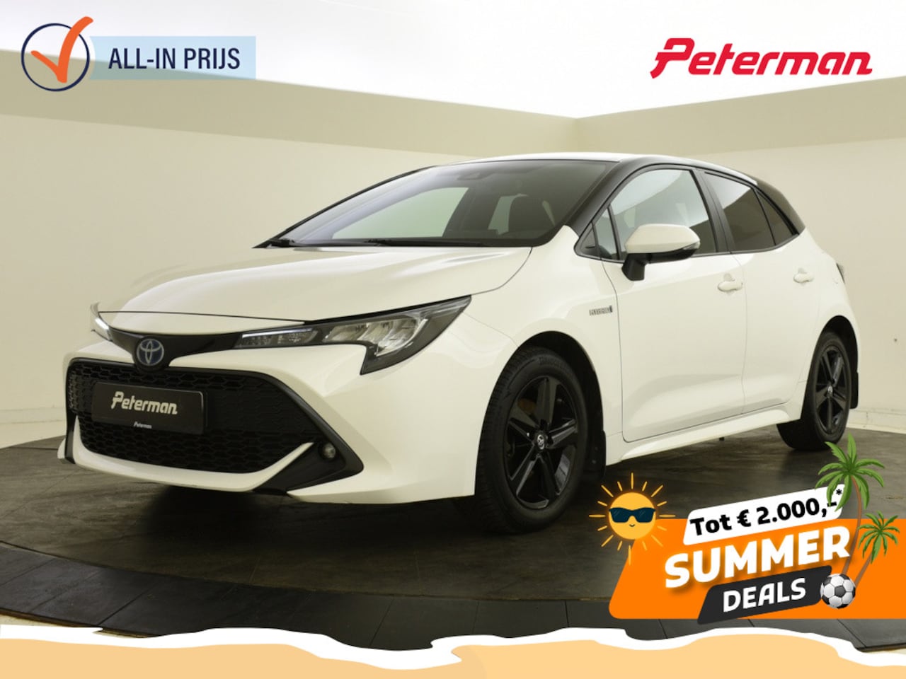 Toyota Corolla - 1.8 Hybrid Smart Bi Tone | Head-up | Trekhaak | Stoelverw. - AutoWereld.nl