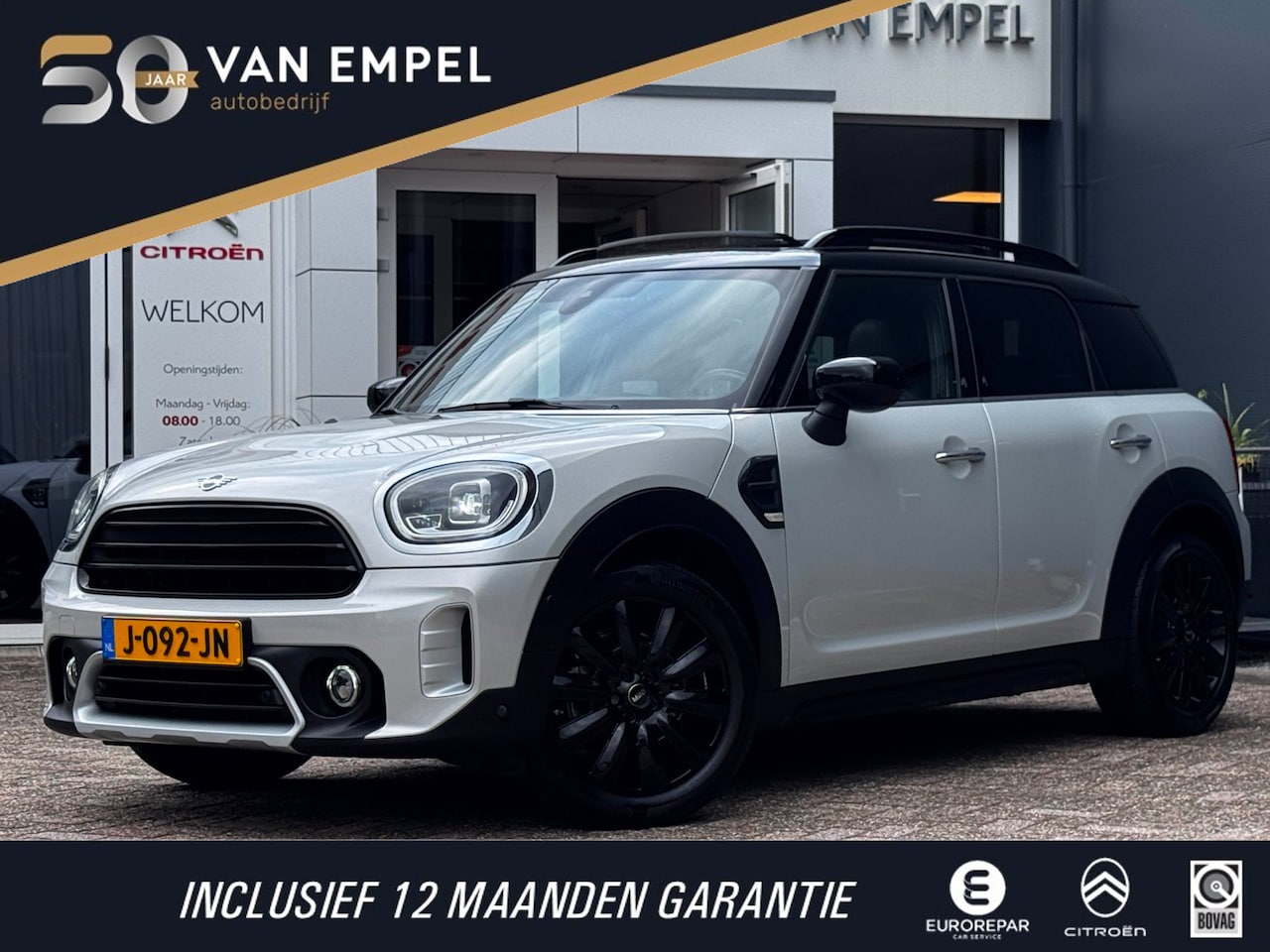 MINI Countryman - 1.5 Cooper Chili | Pano | Trekhaak | NL-Auto | Leder | Harman Kardon | Stoelverwarming | H - AutoWereld.nl