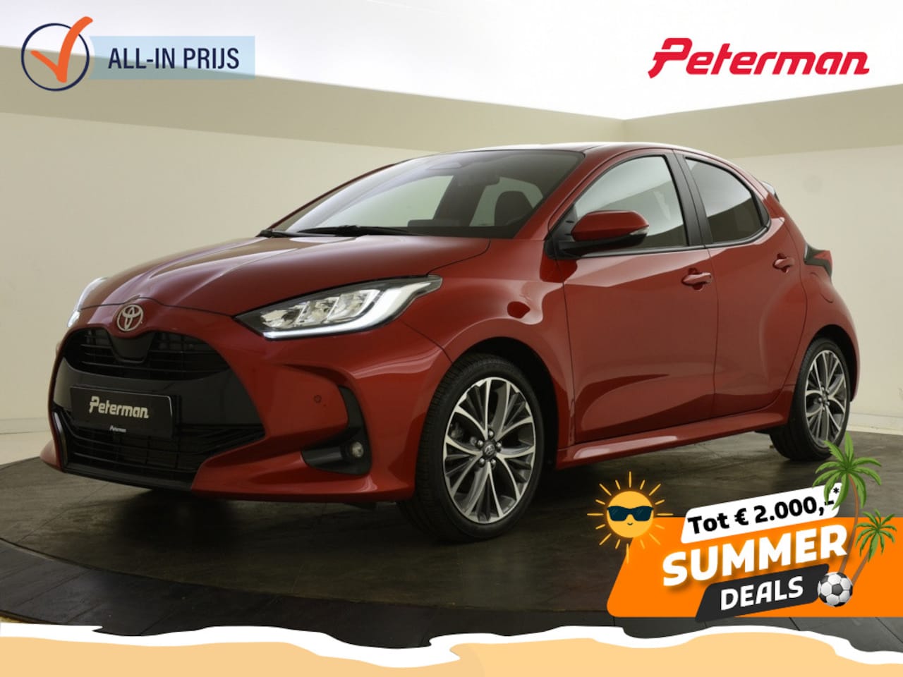 Toyota Yaris - 1.5 Hybrid Executive | JBL | Head-up | Blindspot | Halfleer - AutoWereld.nl