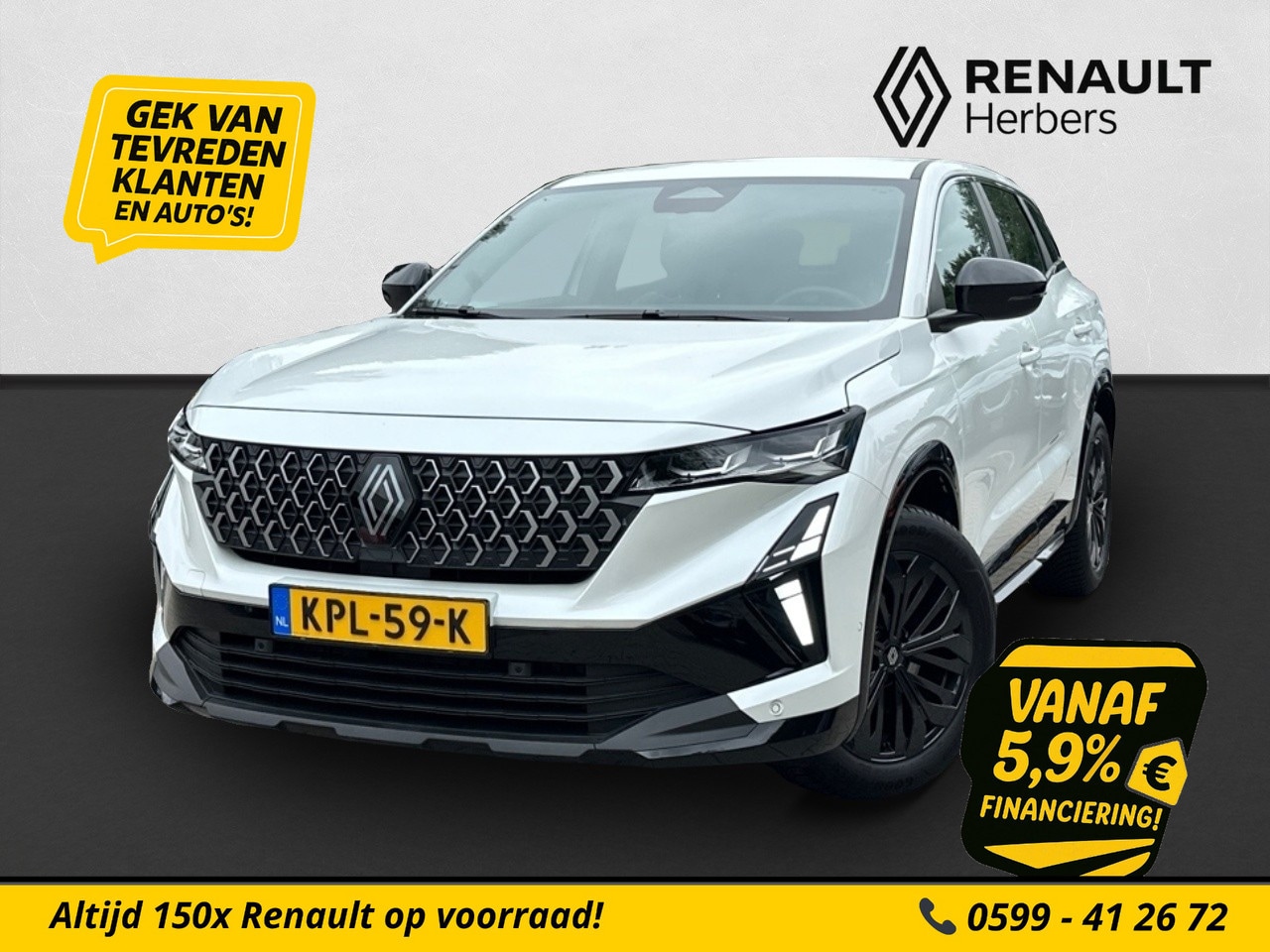 Renault Austral - 1.2 E-Tech full hybrid 200 evolution NIEUW MODEL / CAMERA / STOELVERWARMING / 18 INCH - AutoWereld.nl
