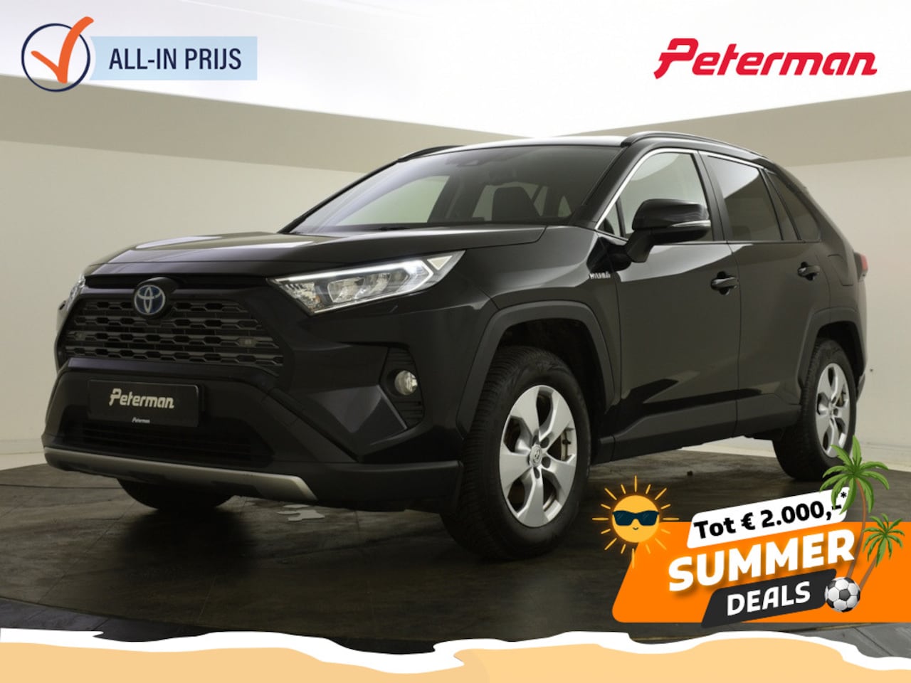 Toyota RAV4 - 2.5 Hybrid Business | Elektr. a. klep | Trekhaak | Leer - AutoWereld.nl