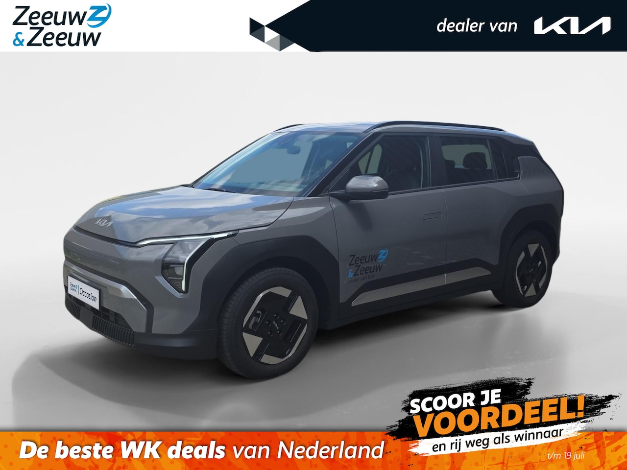 Kia EV3 - Air 58.3 kWh | Achteruitrijcamera | Parkeersensoren voor en achter | 17" lichtmetalen velg - AutoWereld.nl