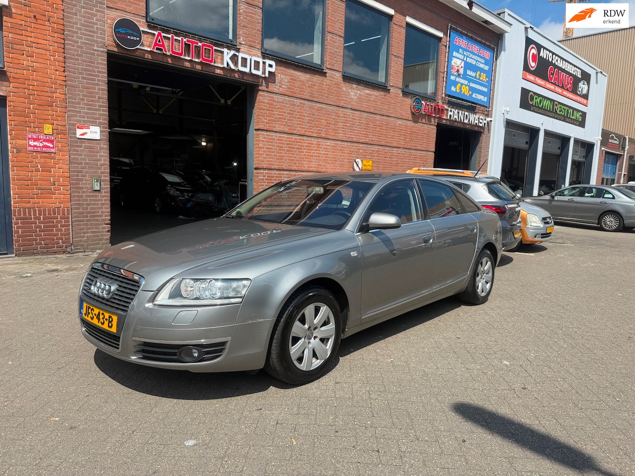 Audi A6 Limousine - 3.2 FSI quattro Pro Line Clima Navi Xenon - AutoWereld.nl