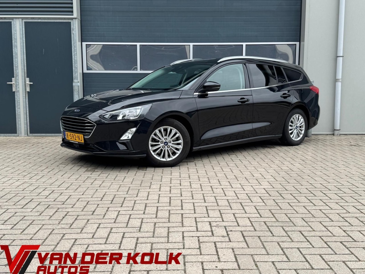 Ford Focus Wagon - 1.0 EcoBoost Hybrid Titanium X Business | CarPlay | Climate | Navigatie | LED | Cruise | L - AutoWereld.nl