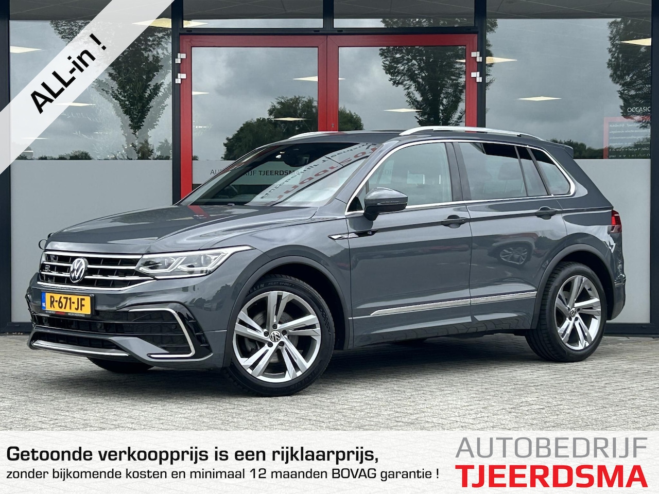 Volkswagen Tiguan - 1.5 TSI R-Line Business+ | Trekhaak Wegklapbaar | Virtual Cockpit | Navigatie | Achteruitr - AutoWereld.nl