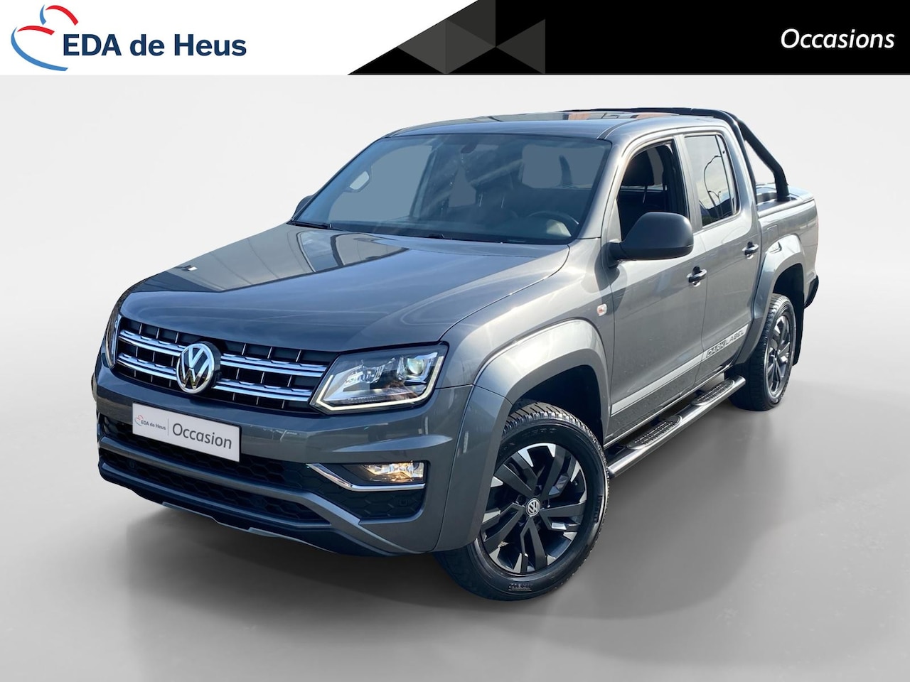 Volkswagen Amarok - 3.0 TDI 4Motion Plus Cab Dark Label | Automaat | Trekhaak | Camera | Apple Carplay/Android - AutoWereld.nl