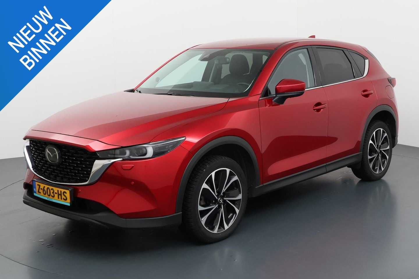 Mazda CX-5 - 2.0 E-SKYACTIV-G M HYBRID 165 EXCLUSIVE-LINE I AUTOMAAT I TREKHAAK I LEDEREN BEKLEDING I M - AutoWereld.nl