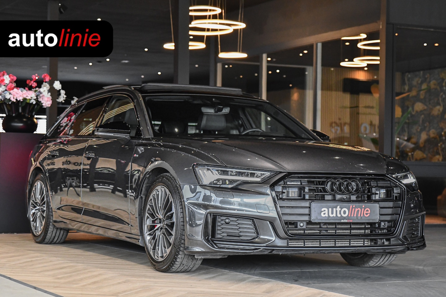 Audi A6 Avant - 55 TFSI e quattro Competition S-Line, Pano, B&O, 360 3D, ACC, HUD, Memory, Trekhaak, Matri - AutoWereld.nl