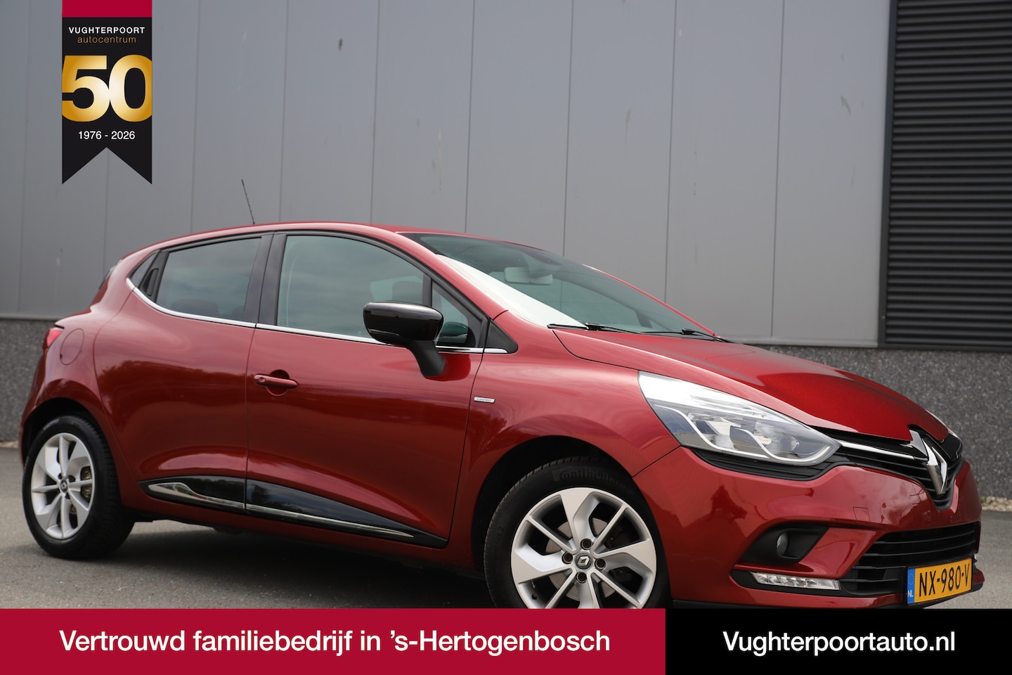 Renault Clio - 1.2 TCe 120pk Limited/H6/Cruise/Airco/Navigatie/LED - AutoWereld.nl