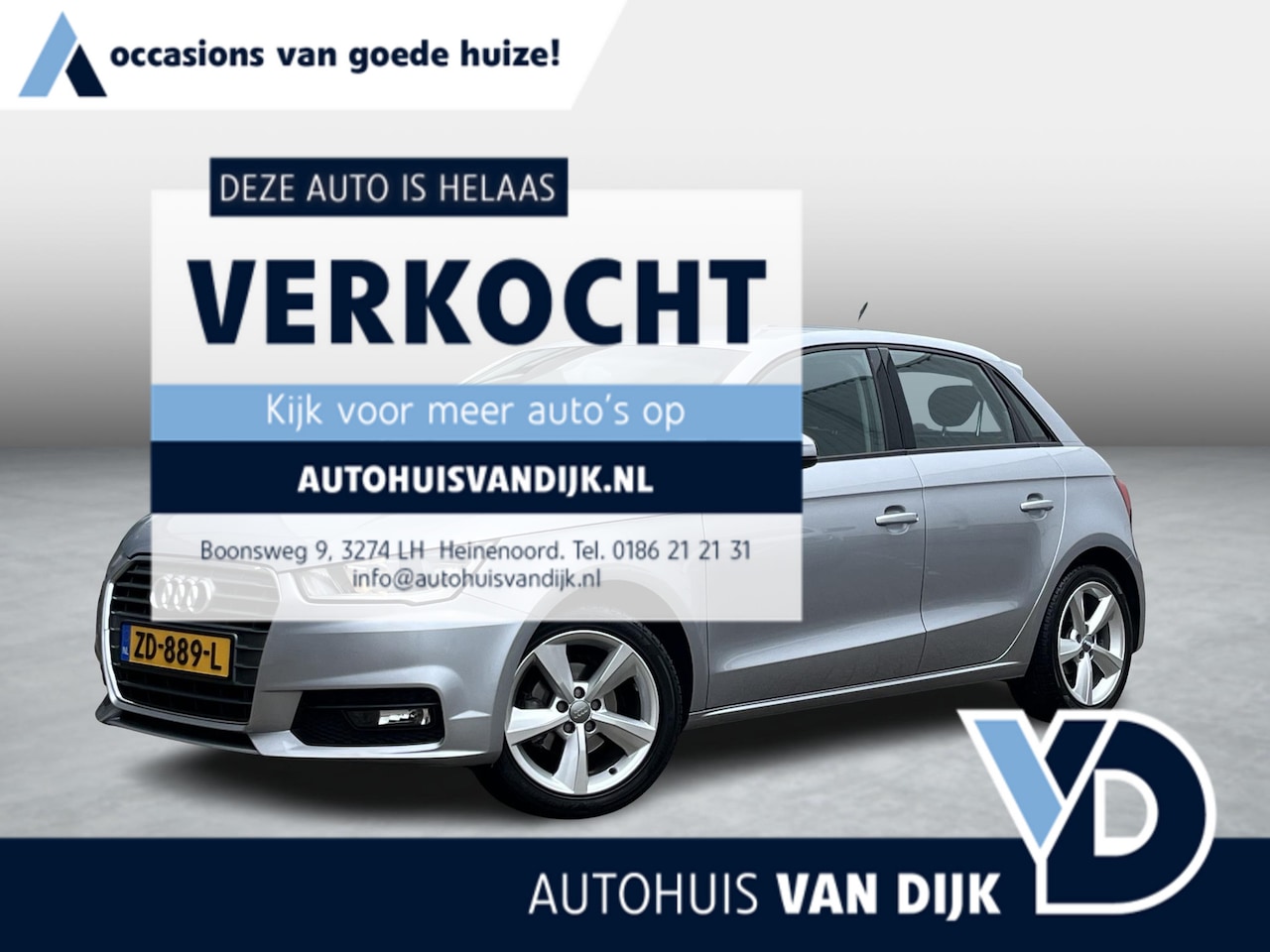 Audi A1 Sportback - 1.0 TFSI | Voll.Historie/Navi/Clima/Cruise/Bluetooth/16"/PDC/Trekhaak - AutoWereld.nl