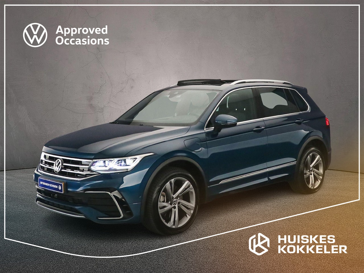 Volkswagen Tiguan - R-Line Business+ 1.4 TSI eHybrid 245pk DSG Automaat Trekhaak, Panoramadak, Adaptive cruise - AutoWereld.nl