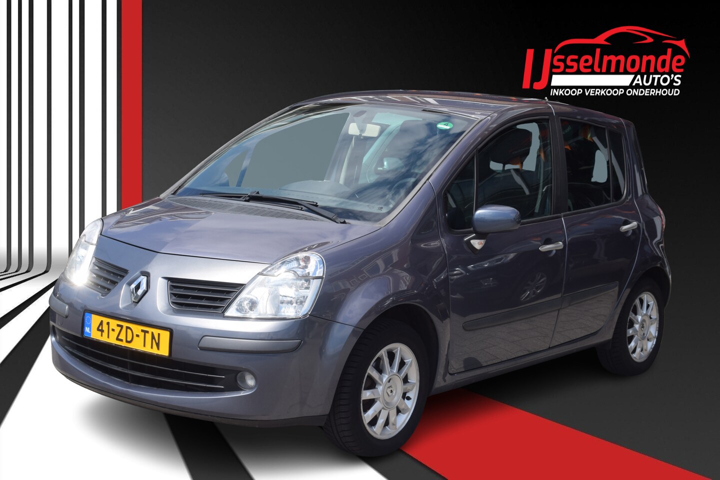 Renault Modus - 1.2-16V Exception Quickshift NAP Automaat Cruise Airco - AutoWereld.nl