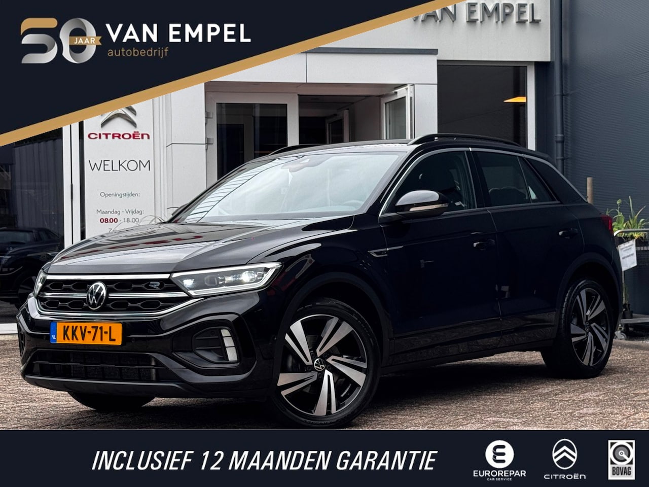 Volkswagen T-Roc - 1.5 TSI R-Line | 150 PK | Trekhaak | IQ-Light | Camera | Stoelverwarming | Beats | PDC Ron - AutoWereld.nl