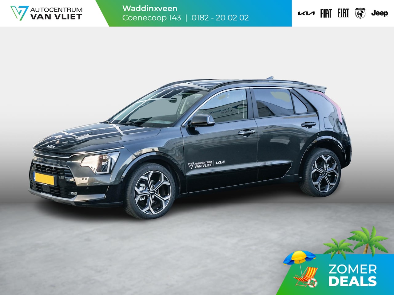 Kia Niro - 1.6 GDi Hybrid ExecutiveLine | Stoel ventilatie | Schuifkanteldak | Harman en kardon | HUD - AutoWereld.nl