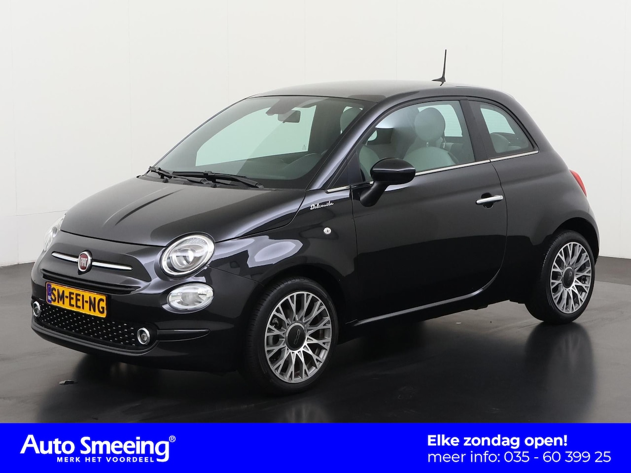 Fiat 500 - 1.0 Hybrid Dolcevita | Navigatie | Panoramadak | Zondag Open! - AutoWereld.nl