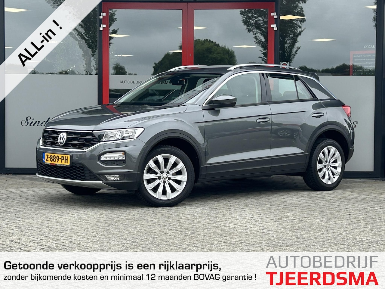 Volkswagen T-Roc - 1.0 TSI Style | Adaptieve Cruise Control | Navigatie | Achteruitrijcamera | Climate Contro - AutoWereld.nl