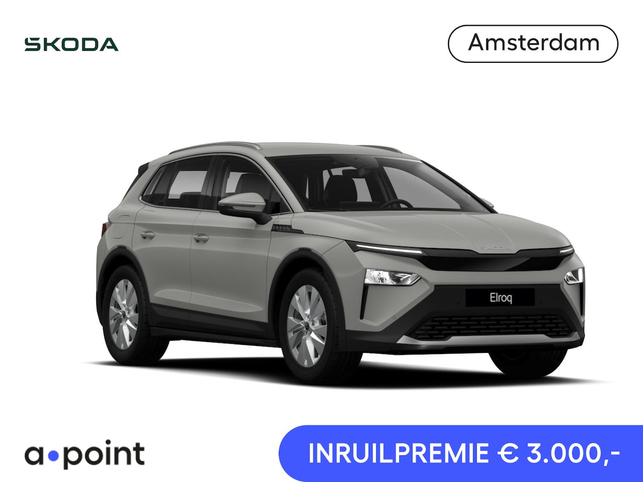 Skoda Elroq - 60 Tour Edition | Steel Grey | Android Infotainment + Navigatie | Verwarmbaar Stuurwiel + - AutoWereld.nl