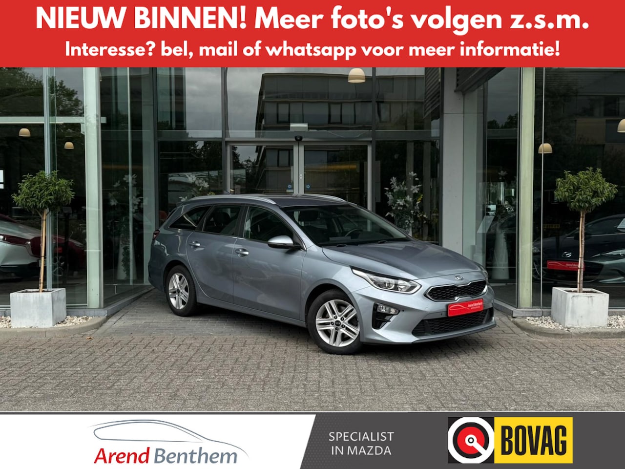 Kia Cee'd Sportswagon - Ceed 1.0 T-GDi DynamicLine Clima / Navi / Cruise / LM-Velgen - AutoWereld.nl