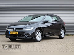 Volkswagen Polo - 1.0 TSI Style IQ Light ACC CARPLAY Zwart BTW