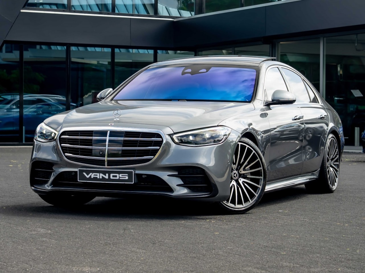 Mercedes-Benz S-klasse - S 400d 4MATIC AMG Line | Luchtvering | Distronic | Nappa Leder - AutoWereld.nl