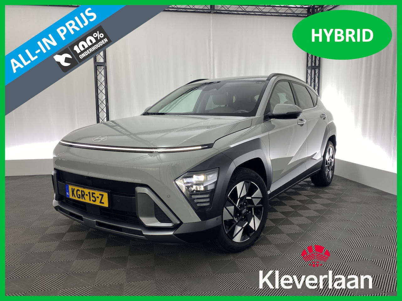 Hyundai Kona - 1.6 GDI HEV Premium Automaat | Elek. Stoelen | CarPlay | Navi | 360' Camera | BOSE Audio | - AutoWereld.nl