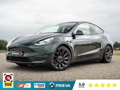 Tesla Model Y - Performance AWD 75 kWh - Carbon Details - Panorama dak - Lederen bekleding