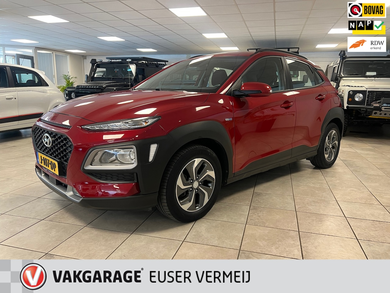 Hyundai Kona - 1.6 GDI HEV Comfort Navigatie, Climate controle, Cruise controle, Achteruitrijcamera. - AutoWereld.nl