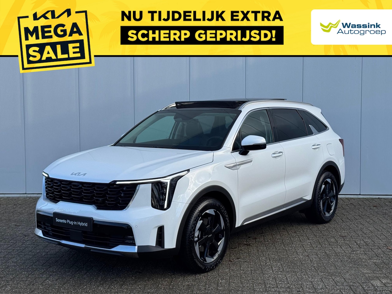 Kia Sorento - 1.6 T-GDi Plug-in Hybrid 4WD DynamicPlusLine 7p 7 Zits | Stoel- stuurverwarming | Adaptive - AutoWereld.nl