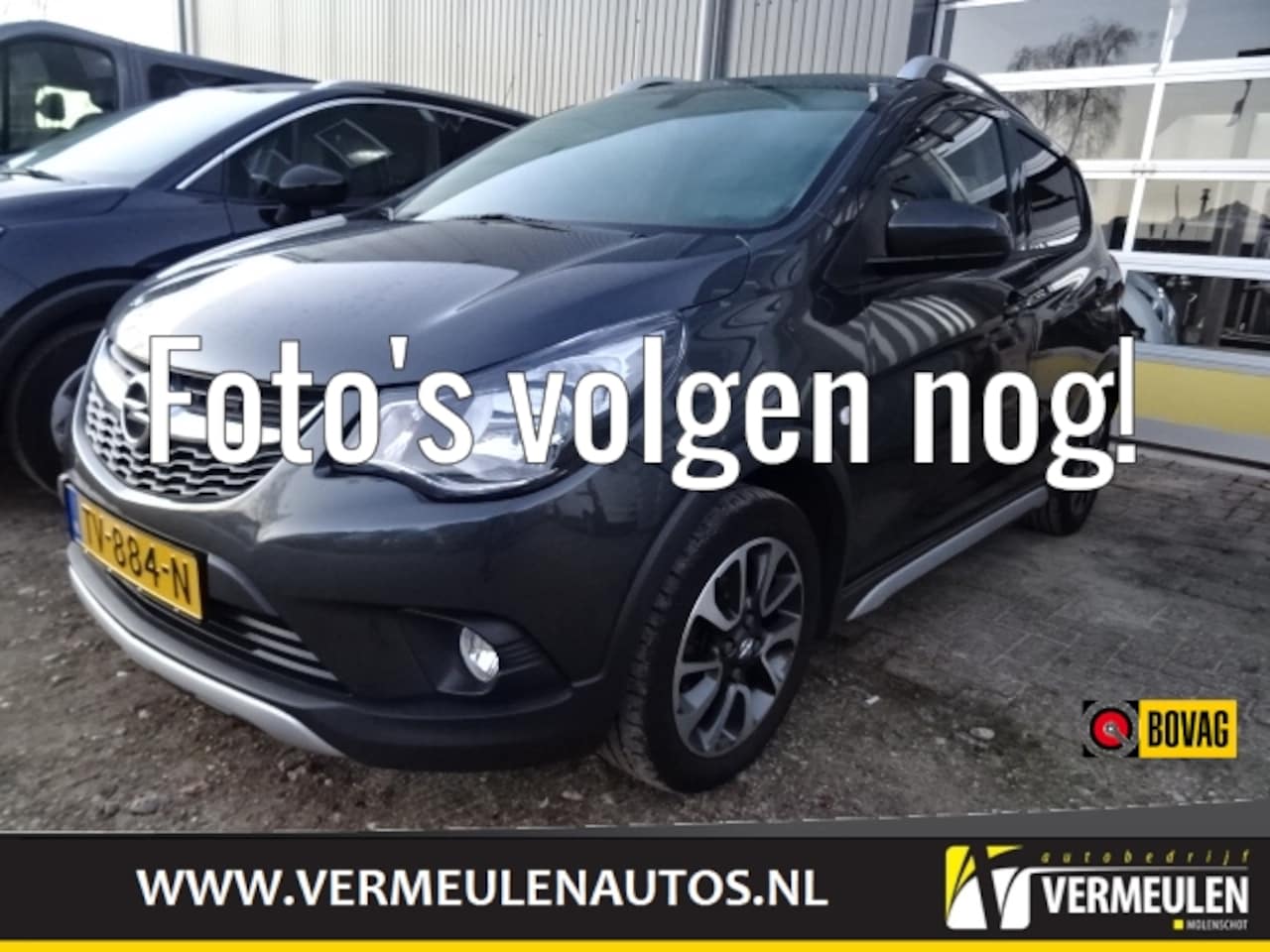 Opel Karl - 1.0 75PK ROCKS Online Edition + 15"/ Airco/ Cruise/ CarPlay/ NL auto - AutoWereld.nl